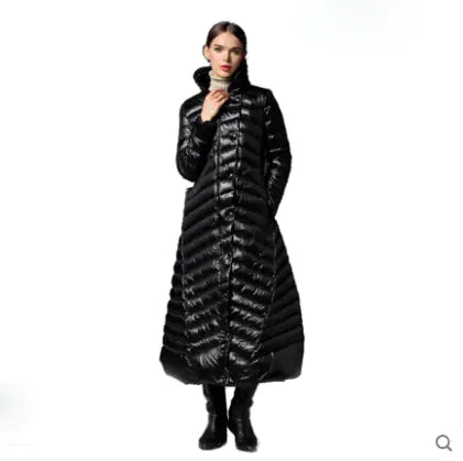 Lightweight Long Down Jacket for Woment