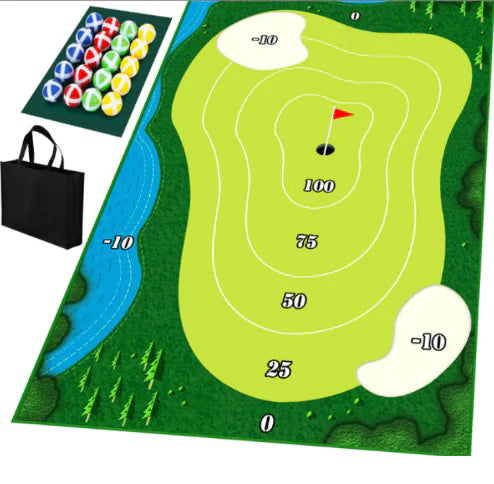 Bazzus Golf Game Set for Outdoor Fun (One Set) - Comfort Gift Box