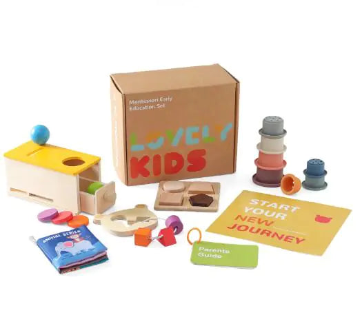 EcoWonder Montessori Shape Recognition Set (One Set) - Comfort Gift Box