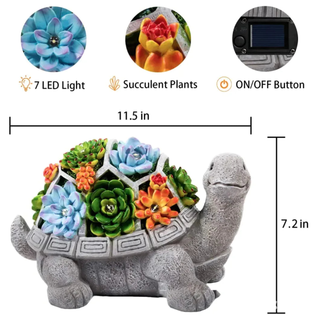 Solar Garden Statue Ornament - Comfort Gift Box