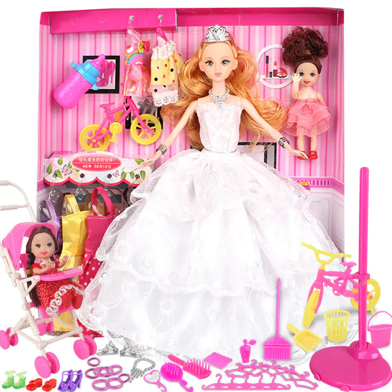 Special Dress-Up Barbie Doll Gift Set for Kids