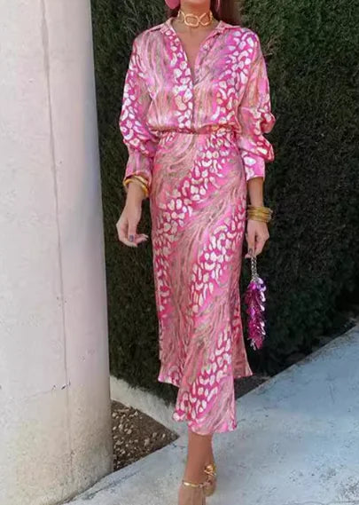 Zurich Satin Shirt and Skirt Set (One Set) - Comfort Gift Box