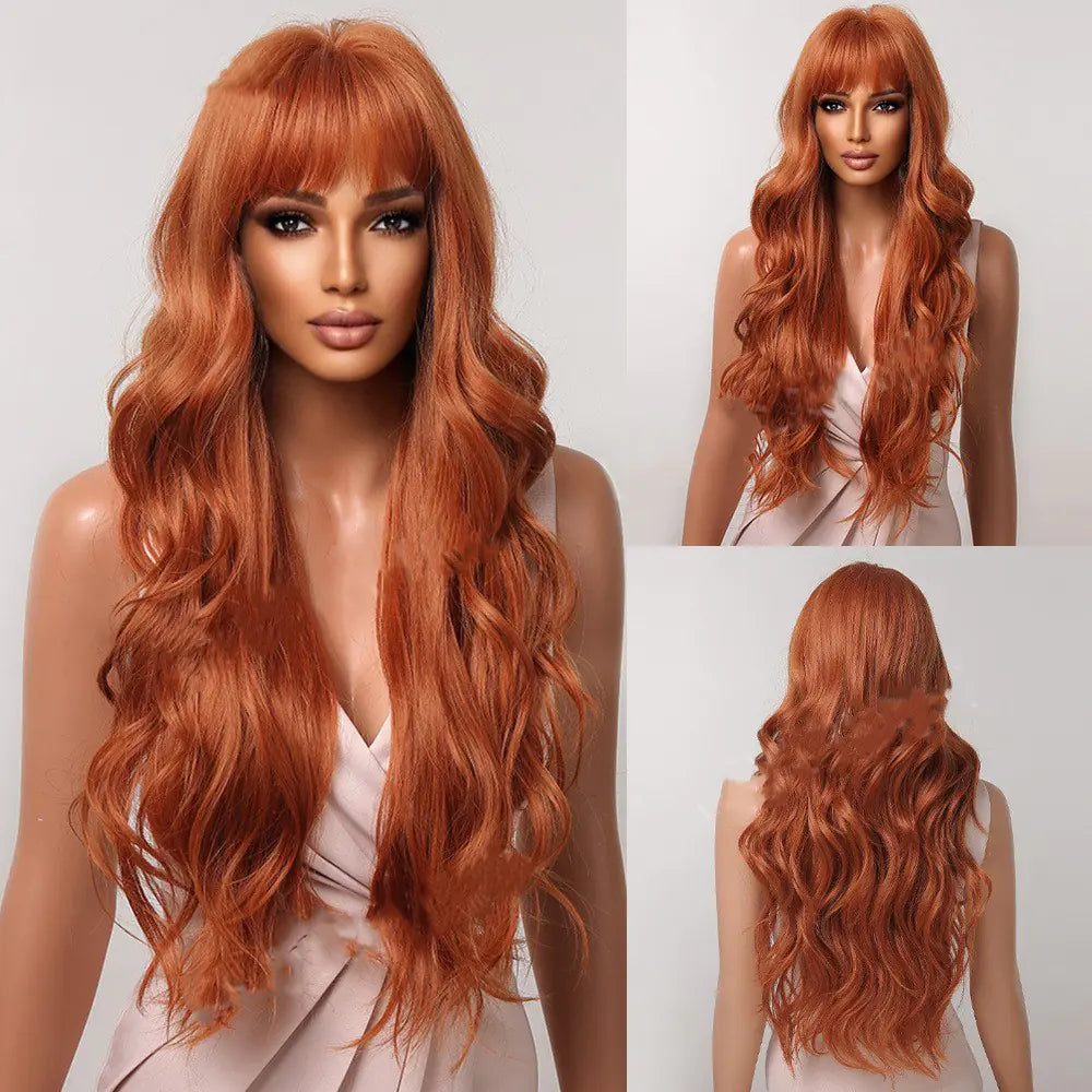 Fluffy High-Temperature Silk Fashion Wig