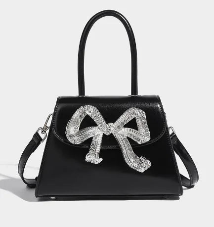Luxury Rhinestone Butterfly Handbag for Fall/Winter