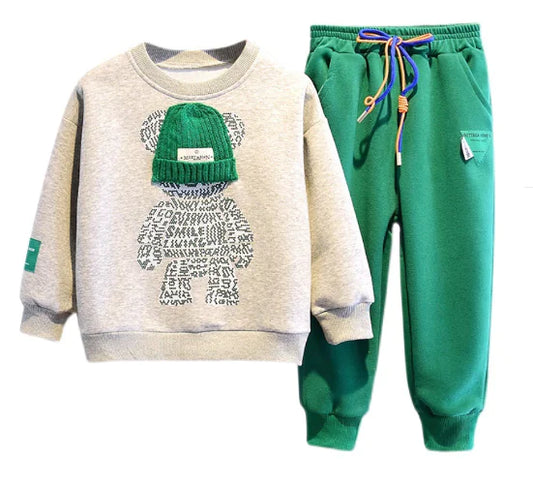 Boys' Sweatshirt Set for Kids (One Set)