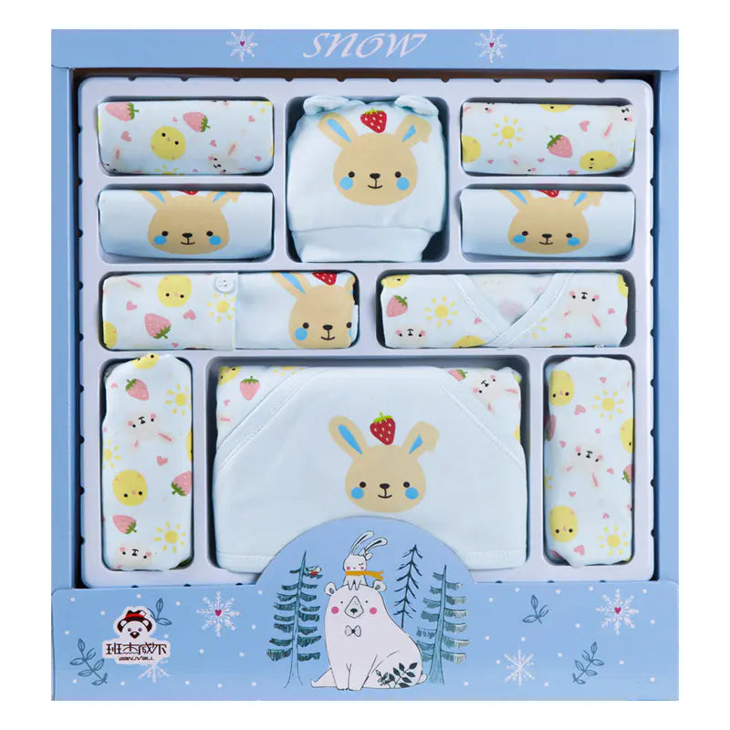 Newborn Gift Box with Baby Clothes and Outfit Set - Comfort Gift Box