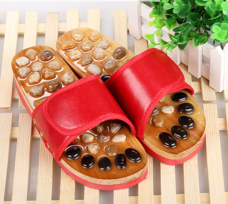 Massage Stone Slippers, Home Comfort Footwear - Comfort Gift Box