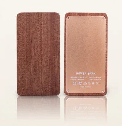 Wooden Power Bank - Portable Charger - Comfort Gift Box