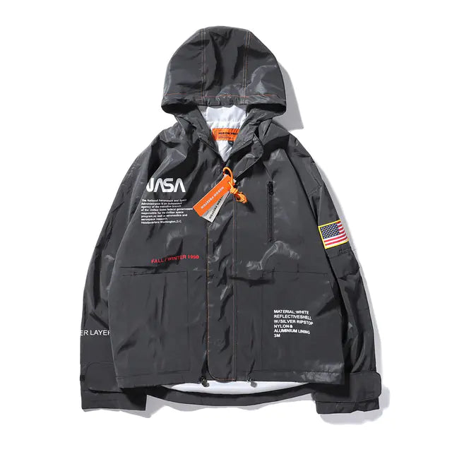 Reflective Windbreaker and Jacket Collection