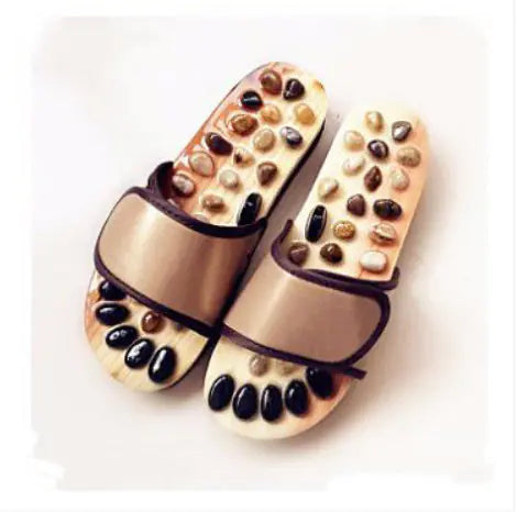 Massage Stone Slippers, Home Comfort Footwear - Comfort Gift Box
