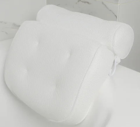 Luxurious Bath Pillow with Non-Slip Suction Cups - Comfort Gift Box