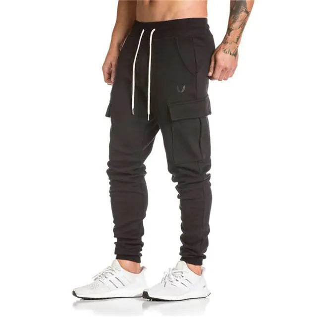 Men's Athletic Camo Joggers for Running and Training