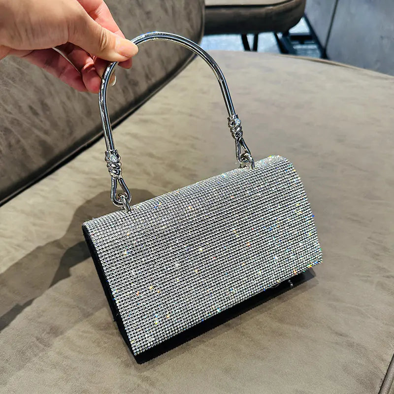 Luxury Rhinestone Evening Clutch Bag for Women