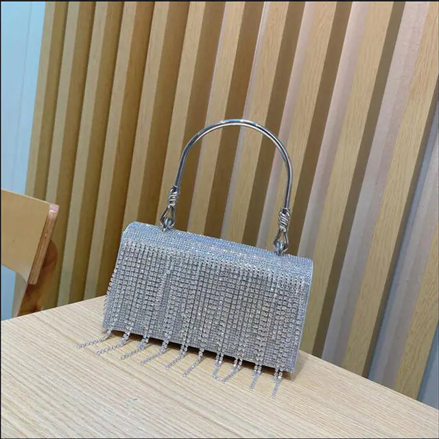 Luxury Rhinestone Evening Clutch Bag for Women