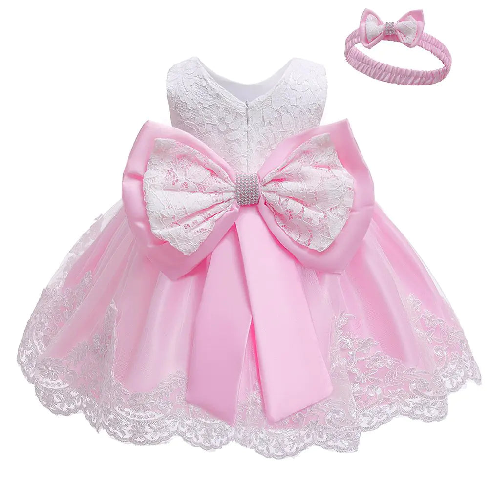 Fluffy Skirt Bow Hair Accessory
