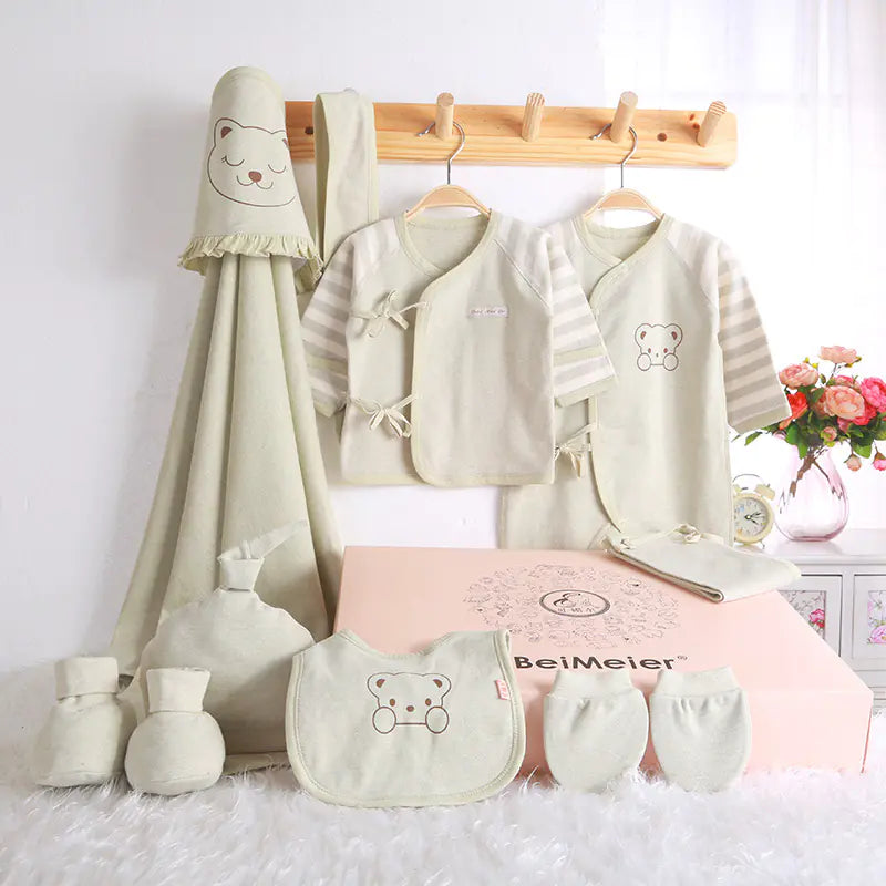 Newborn Gift Set Cotton Baby Clothes - Comfort Gift Box