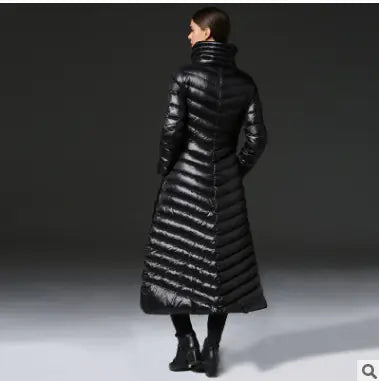 Lightweight Long Down Jacket for Woment