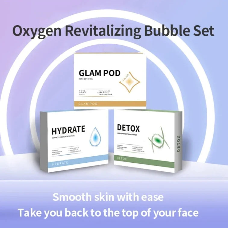 Skincare Liquid Boxes: Detox, Illuminating, Glam, Hydration - Comfort Gift Box