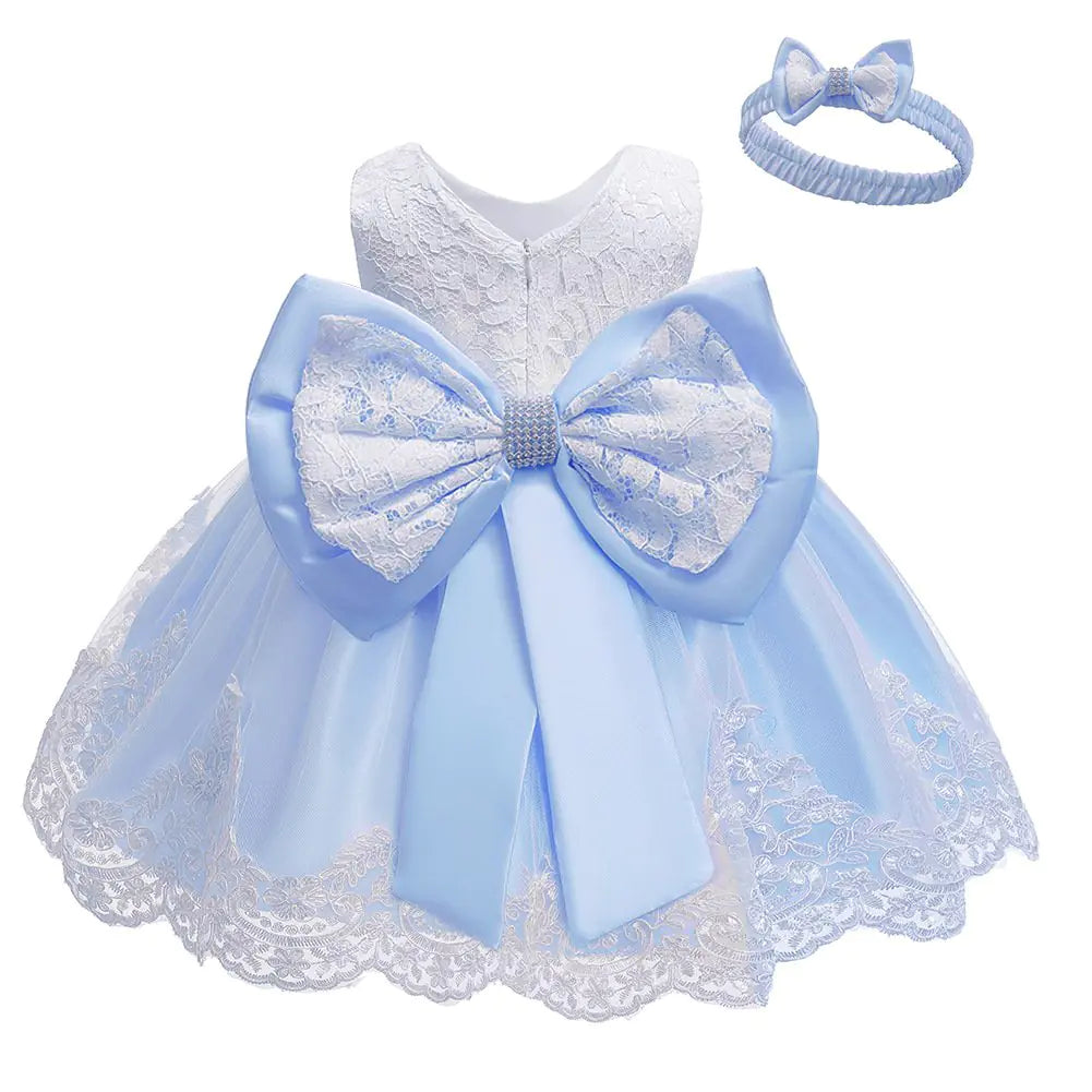 Fluffy Skirt Bow Hair Accessory