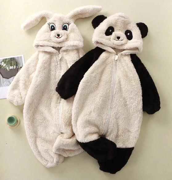 Baby Cartoon Animal Plush Loungewear - Comfort Gift Box