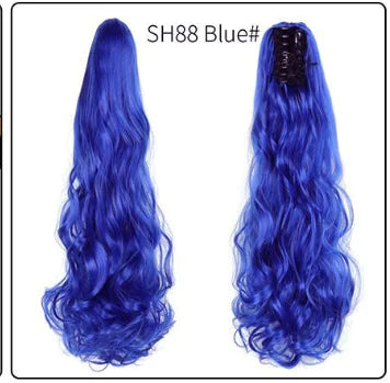 Fluffy Natural Lifelike Claw Clip Ponytail