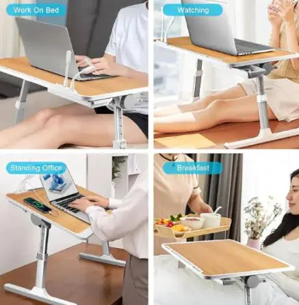 Adjustable Portable Laptop Bed Table - Comfort Gift Box