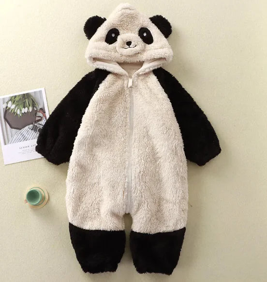 Baby Cartoon Animal Plush Loungewear - Comfort Gift Box