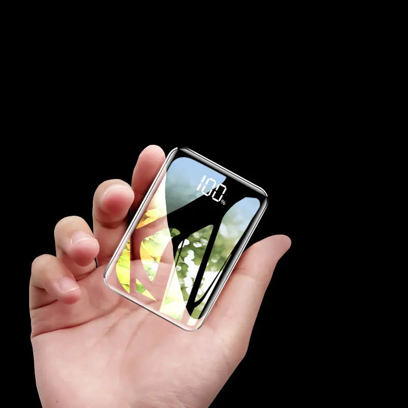 20000mAh Ultra-Thin Mirror Portable Power Bank - Comfort Gift Box