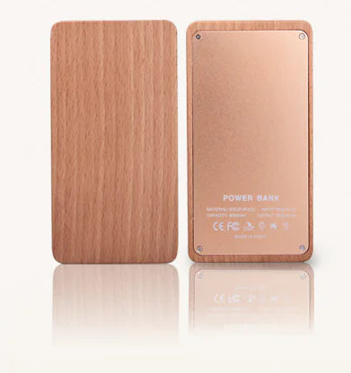 Wooden Power Bank - Portable Charger - Comfort Gift Box