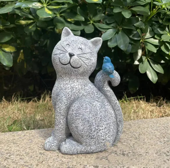 Kitten Glow Solar Garden Lamp - Comfort Gift Box