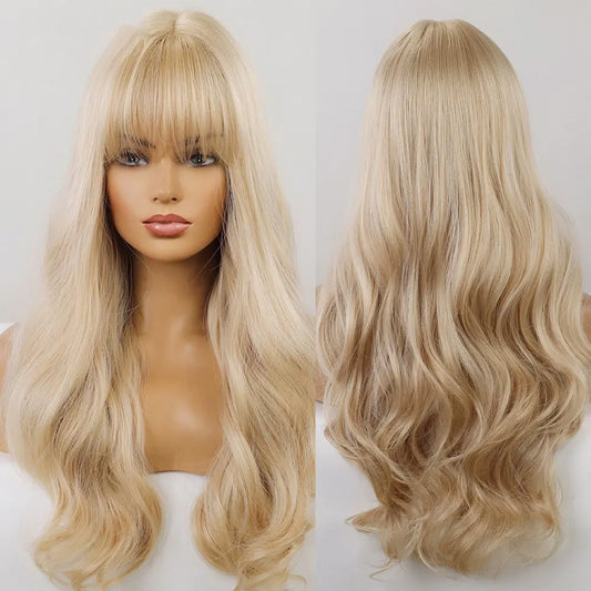 Fluffy High-Temperature Silk Fashion Wig