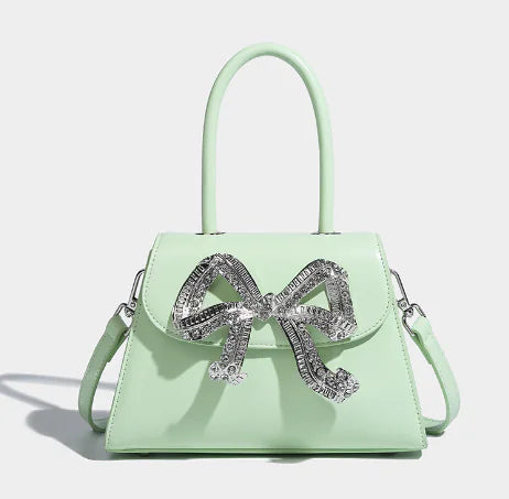 Luxury Rhinestone Butterfly Handbag for Fall/Winter