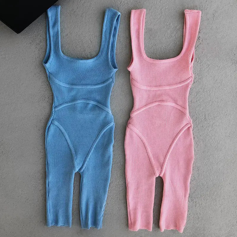 Sleeveless Jumpsuit  for Fitness