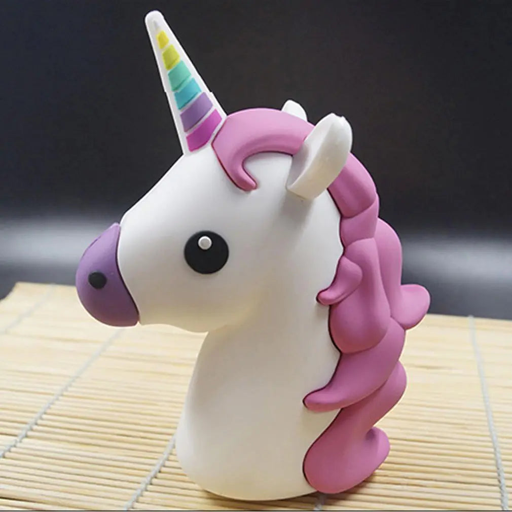 Portable 1200mAh Unicorn Battery Charger Power Bank - Comfort Gift Box