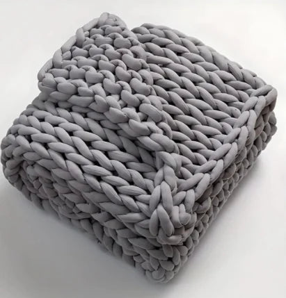 Mysleephero© Premium Weighted Blanket (Cotton, One Piece) - Comfort Gift Box