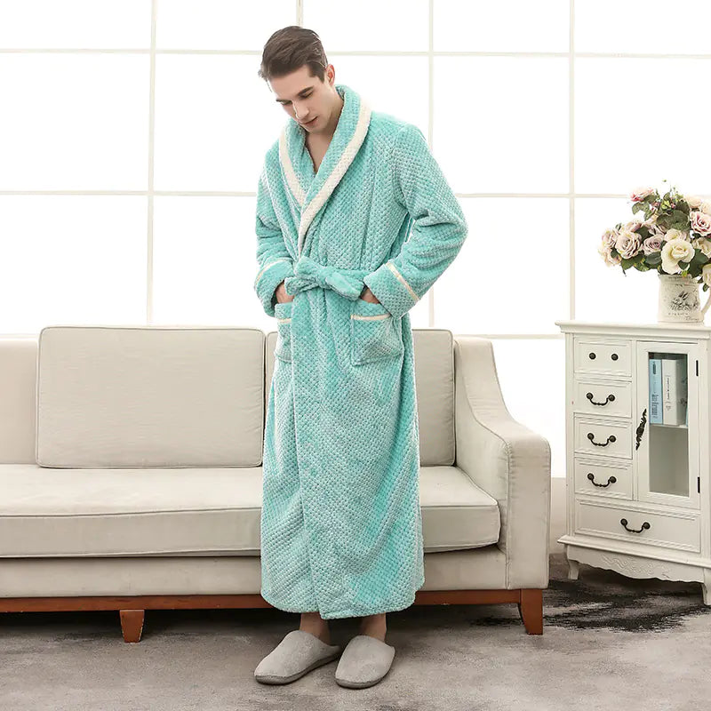 Couple Pajamas and Bathrobe Set for Women