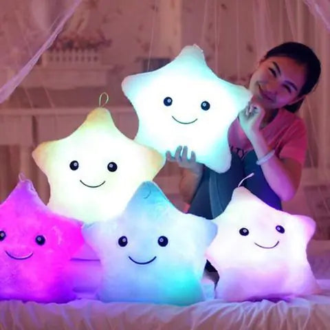 Colorful Glow Cushion, Pillow, Plush Toy