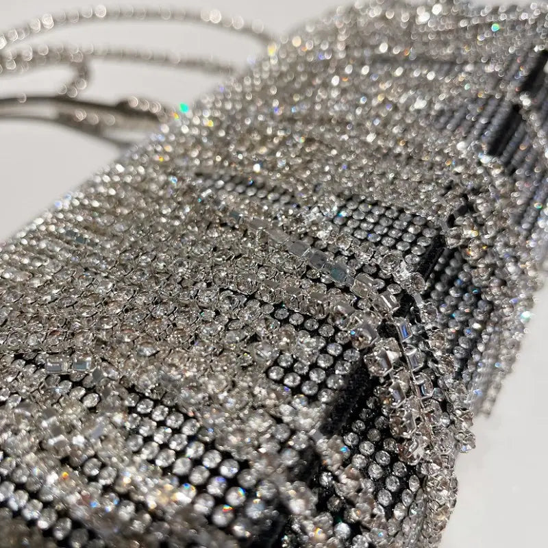 Luxury Rhinestone Evening Clutch Bag for Women
