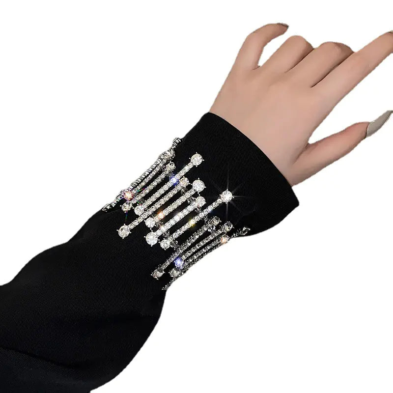 Luxury Rhinestone Statement Bracelet for Women