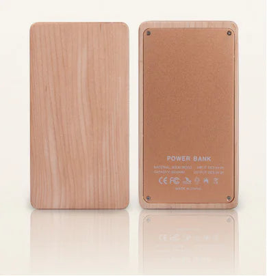 Wooden Power Bank - Portable Charger - Comfort Gift Box