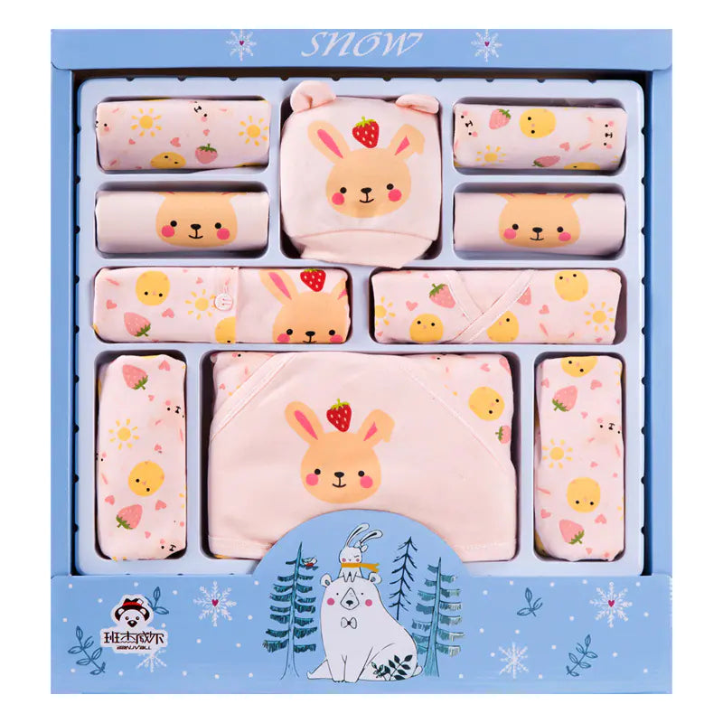 Newborn Gift Box with Baby Clothes and Outfit Set - Comfort Gift Box