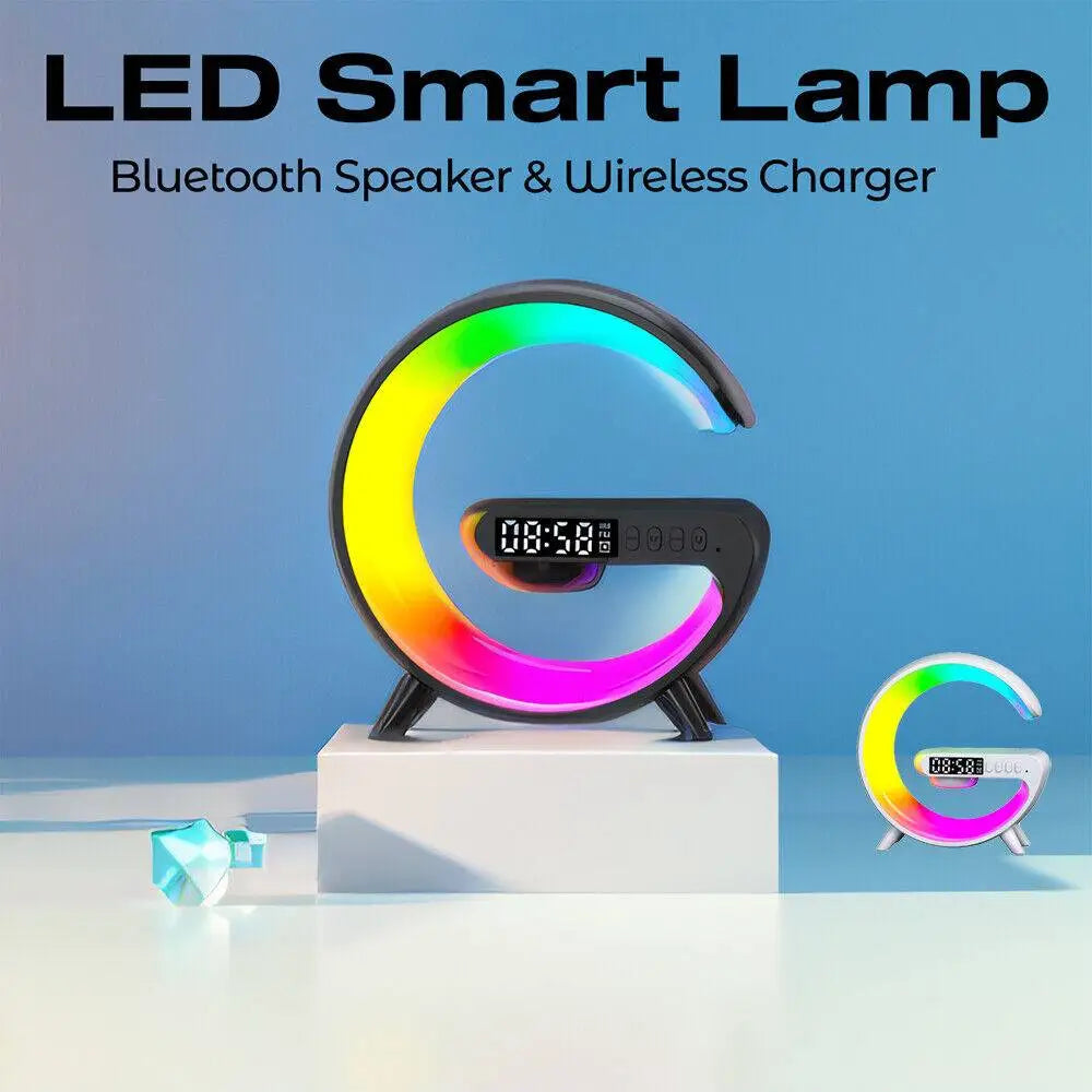 RGB Lamp: Speaker, Charger, Alarm - Comfort Gift Box