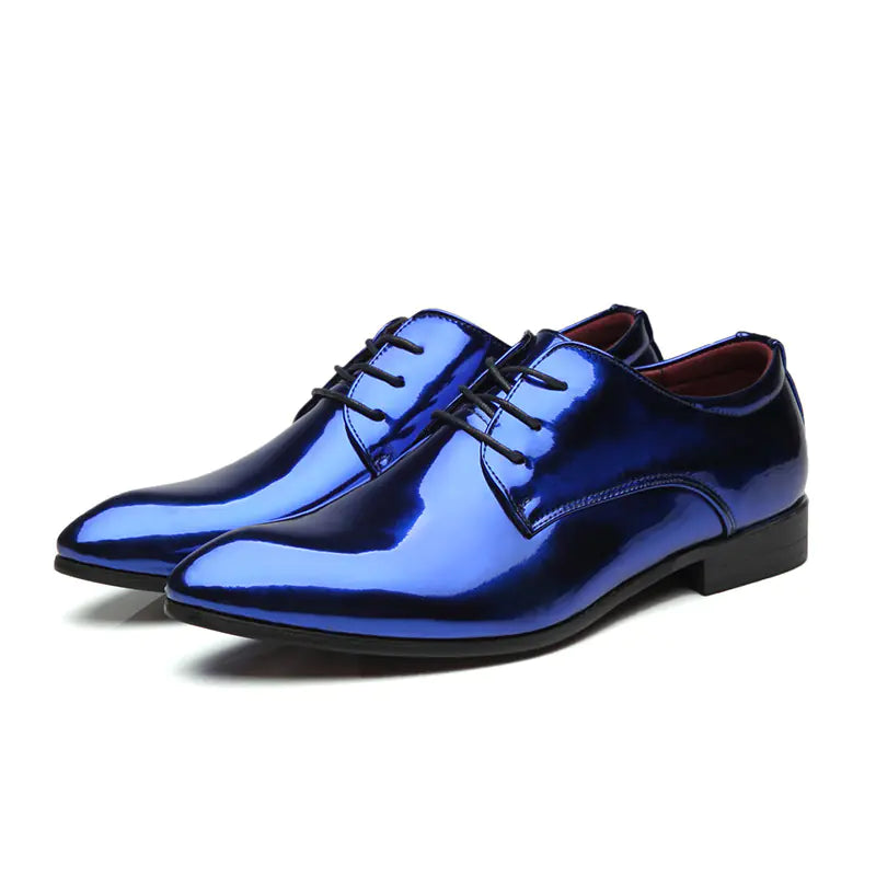 New Business Men's Leather Dress Shoes - Classic Style