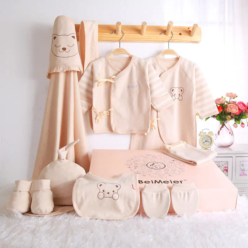 Newborn Gift Set Cotton Baby Clothes - Comfort Gift Box