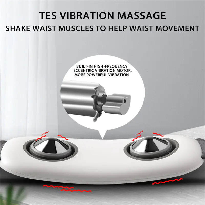 Home Waist Massager for Muscle Pain Relief and Therapy - Comfort Gift Box