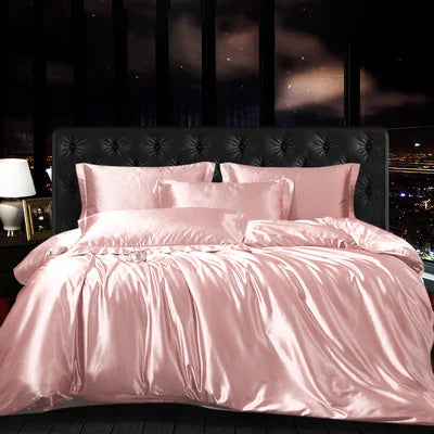 Luxury Silk 4-Piece Bedding Set