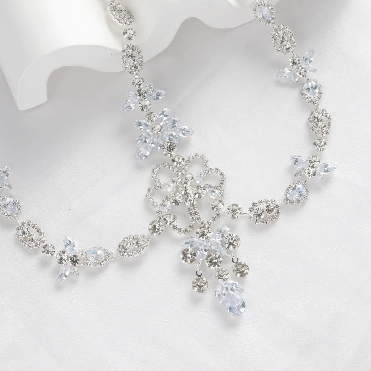 Rhinestone Hair Accessories with Tassels for Women