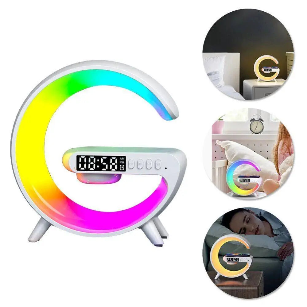 RGB Lamp: Speaker, Charger, Alarm - Comfort Gift Box