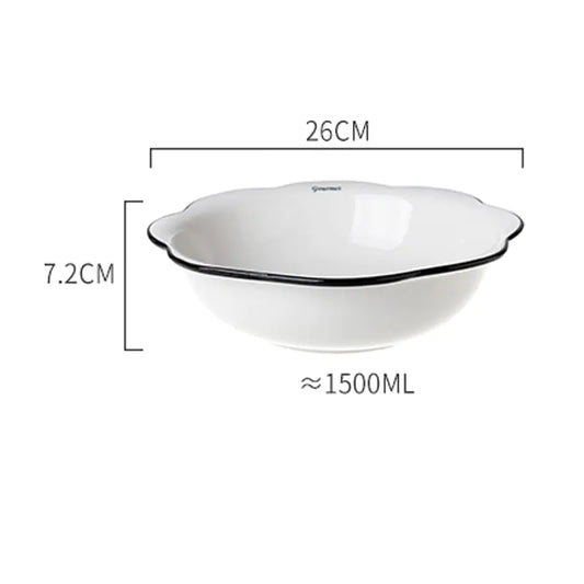 Creative Minimalist Moon-Shaped Serving Plate Set