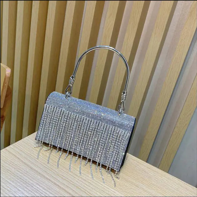 Luxury Rhinestone Evening Clutch Bag for Women